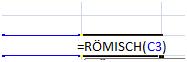 excel römische zahlen